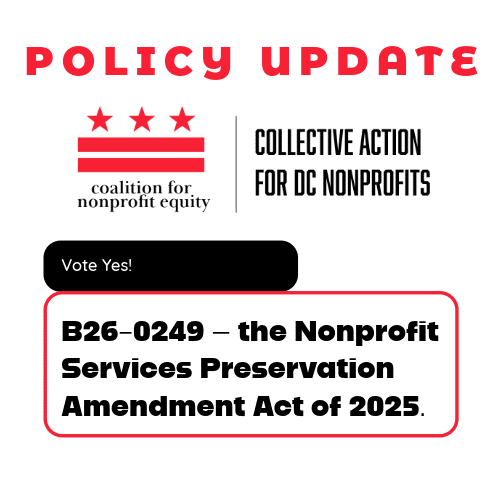 Policy Update: Fair Chance Testifies on Behalf of Community Based Nonprofits in DC